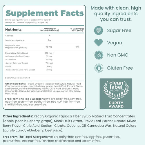 Kids Calm & Relax Gummies